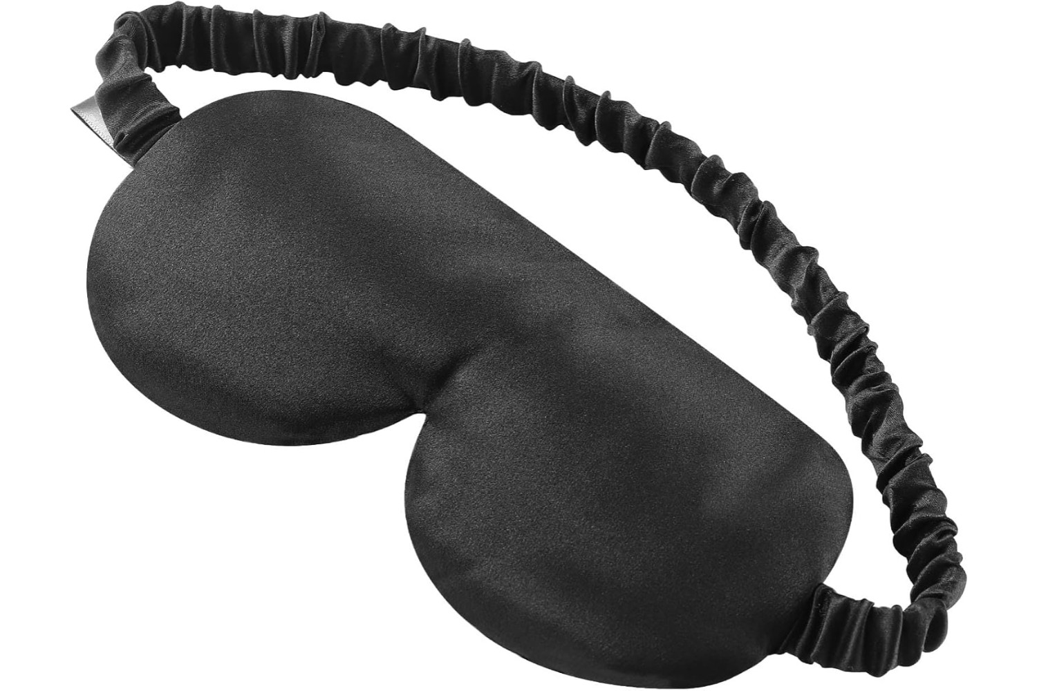 Sleep Mask with Silk-Covered Headband